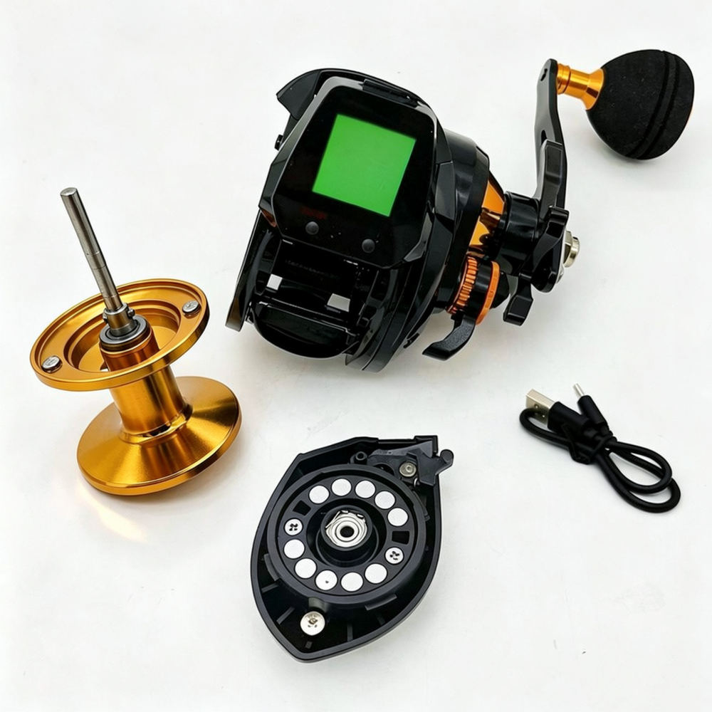디지털 베이트캐스팅 낚싯대 릴, 메모리 알람 기능, U - Fishing Boat Depth Finder 리뷰 및 가격